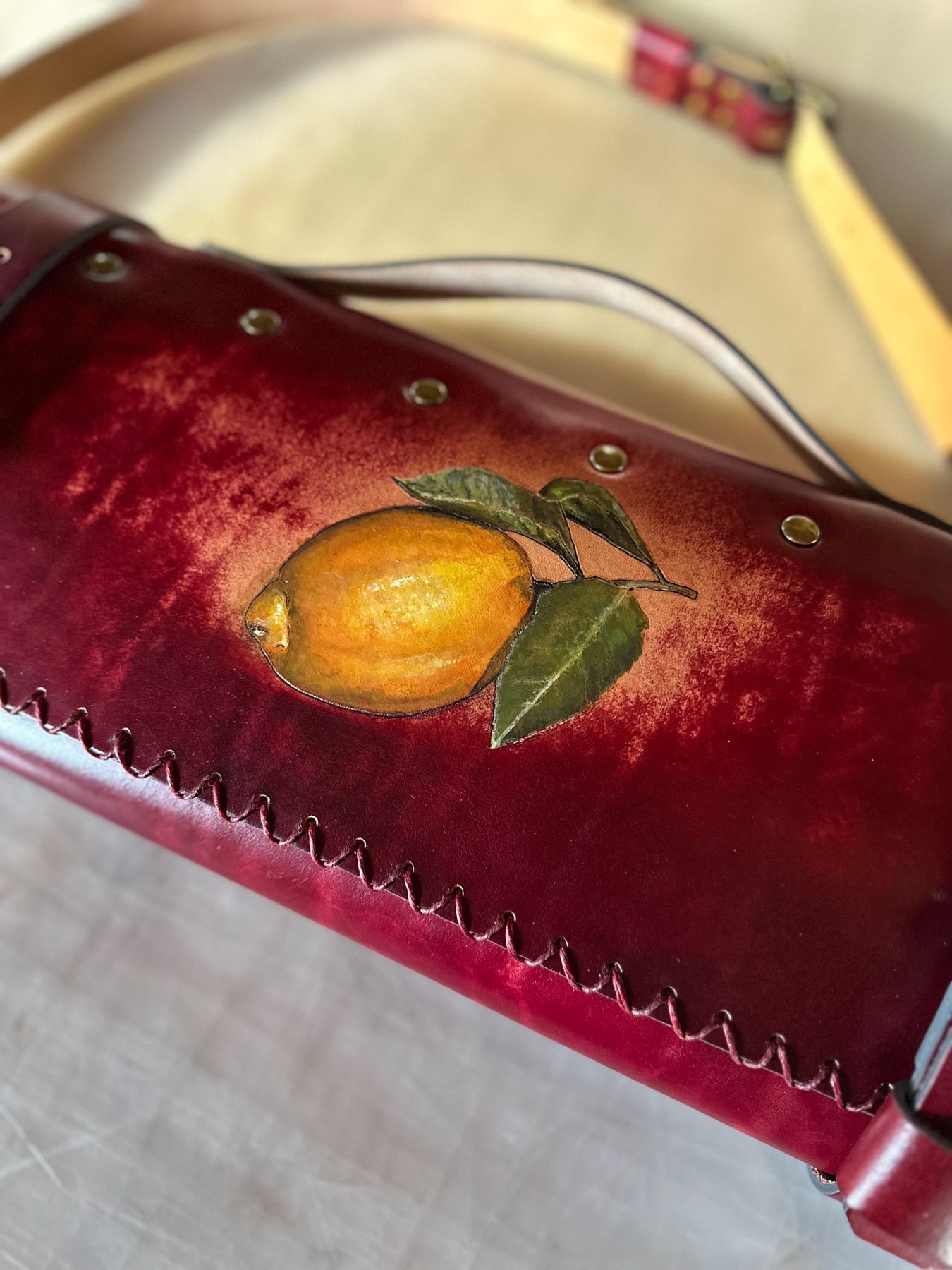 Custom Lemon Knife Roll