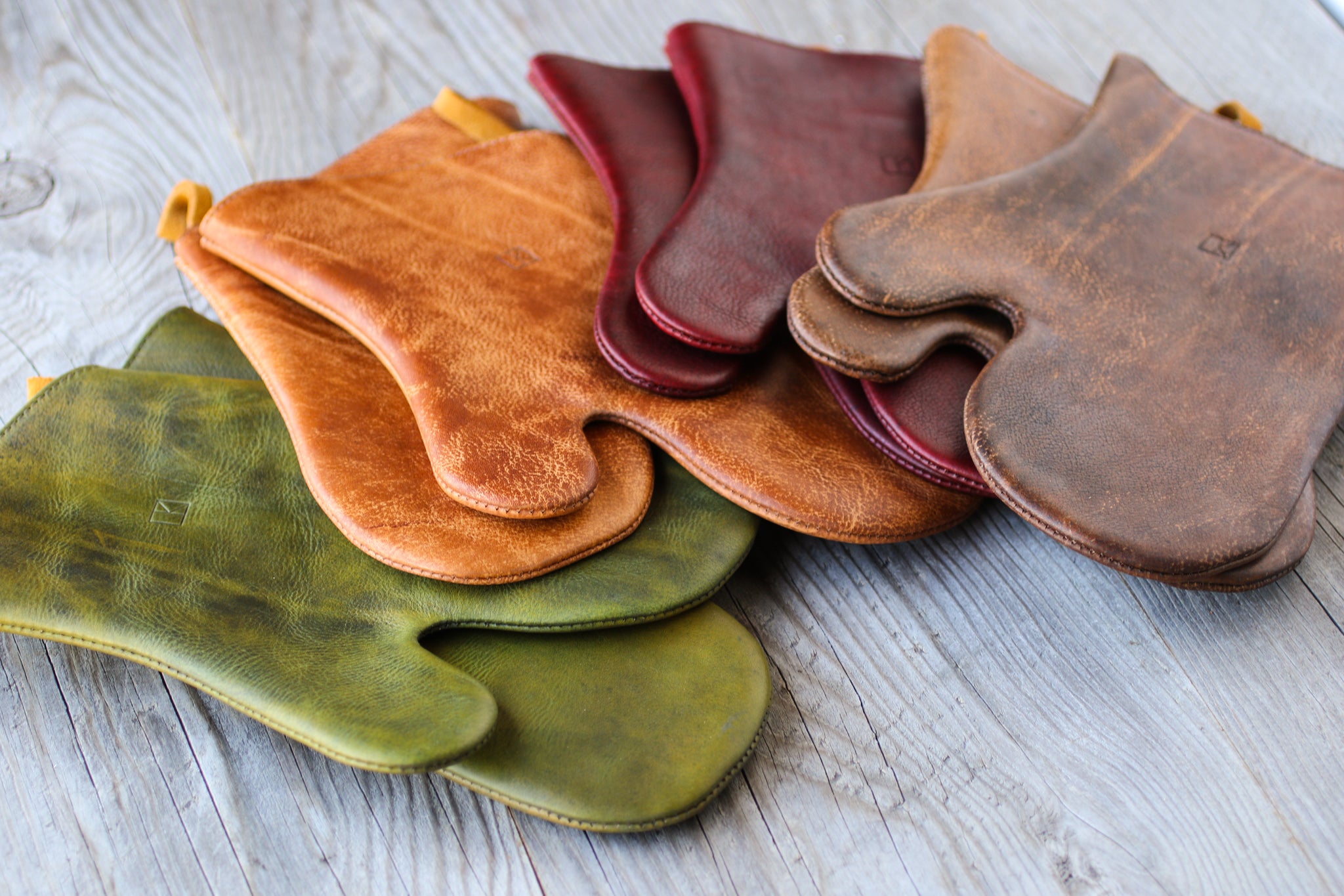 Leather Oven Mitts