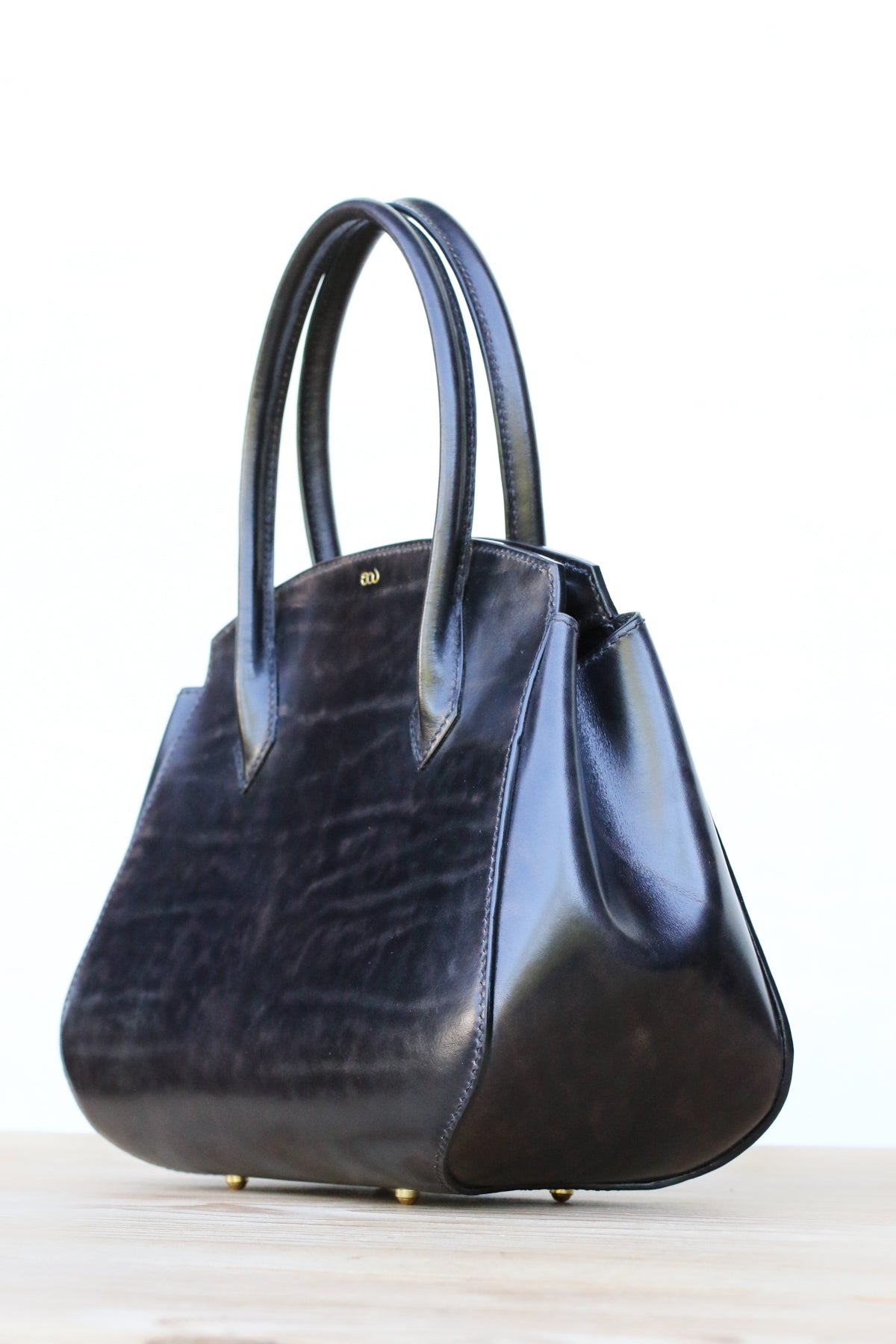 Luxury leather handbag by LK