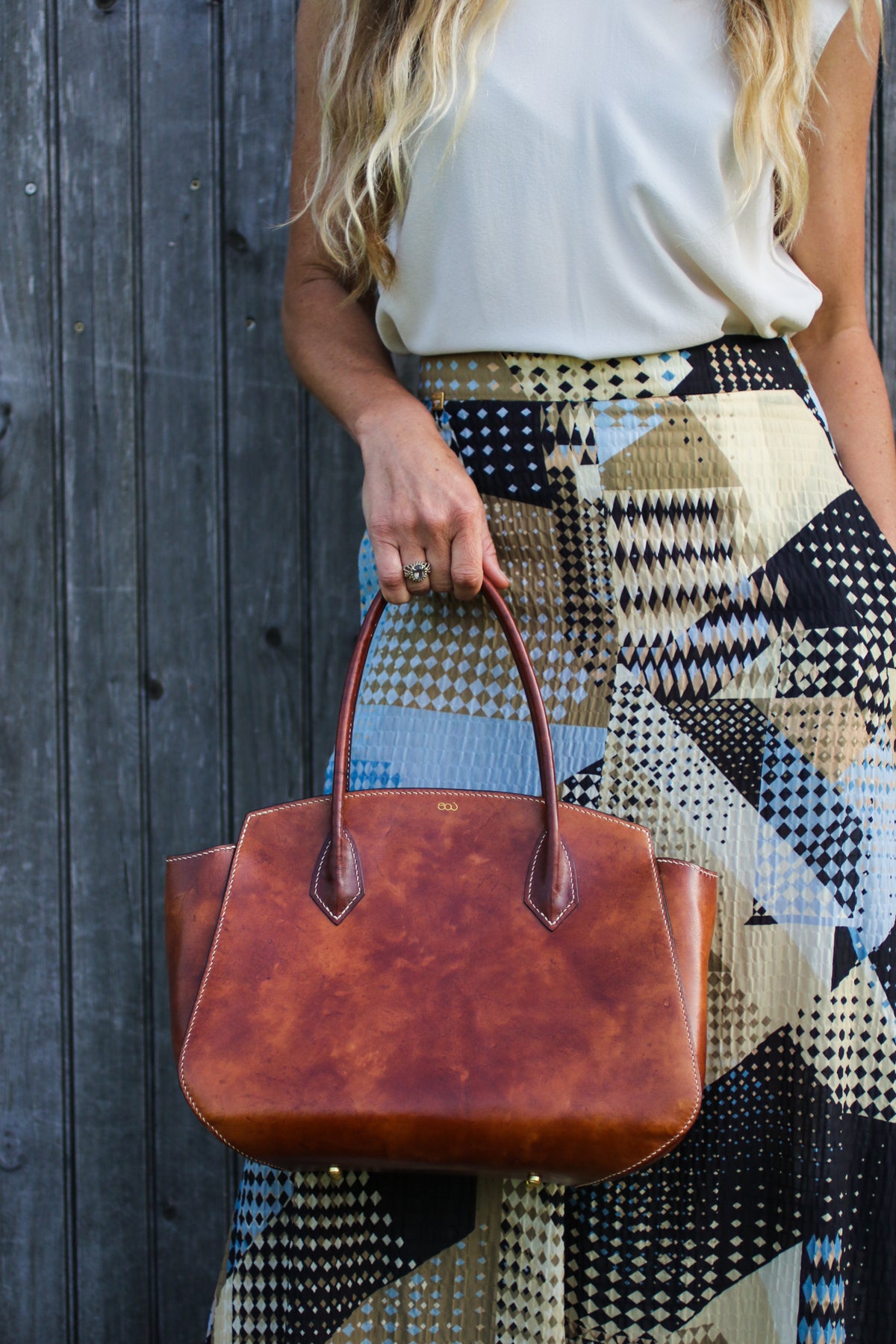 Designer Italian Leather Bag