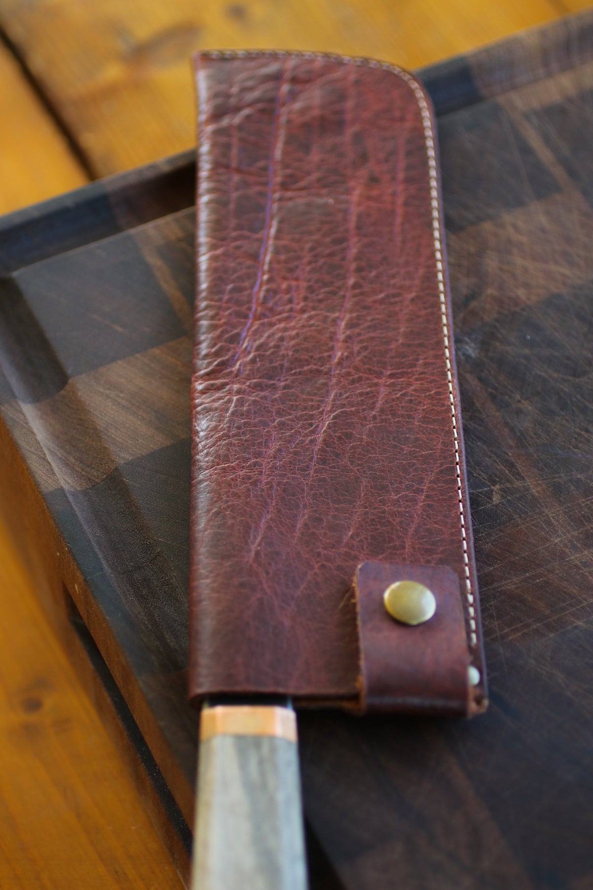 American-bison-leather-knife-sheath