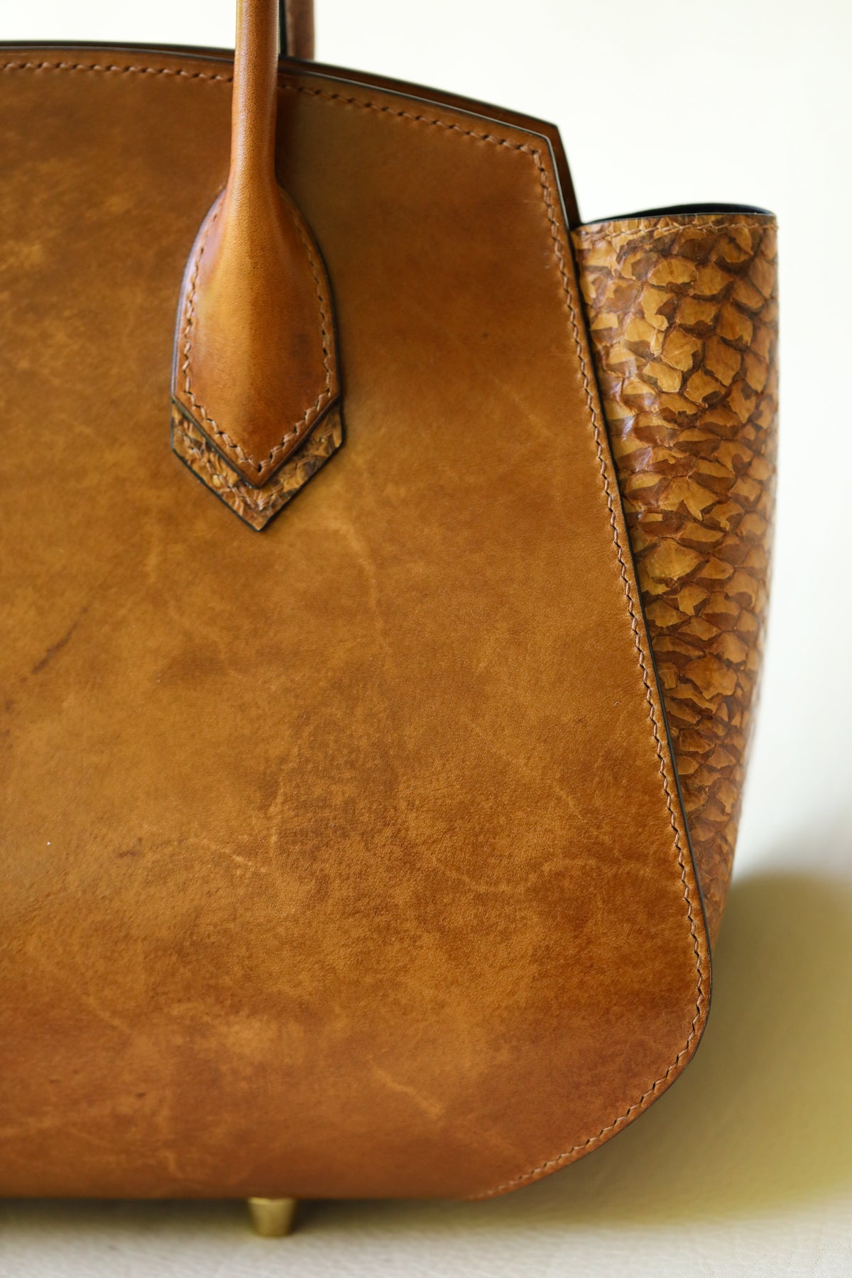 Fish and Leather Luxury Bag