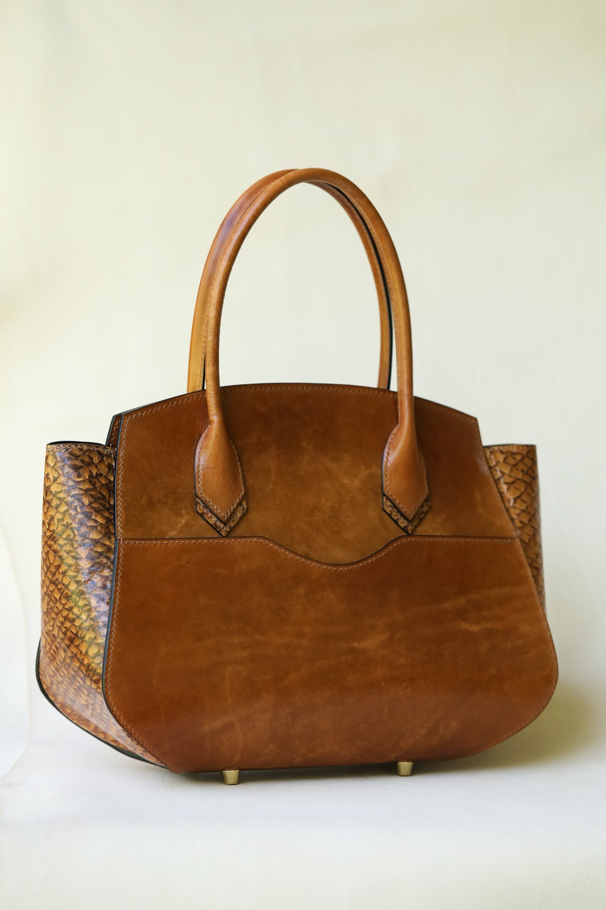 Fish and Leather Luxury Bag