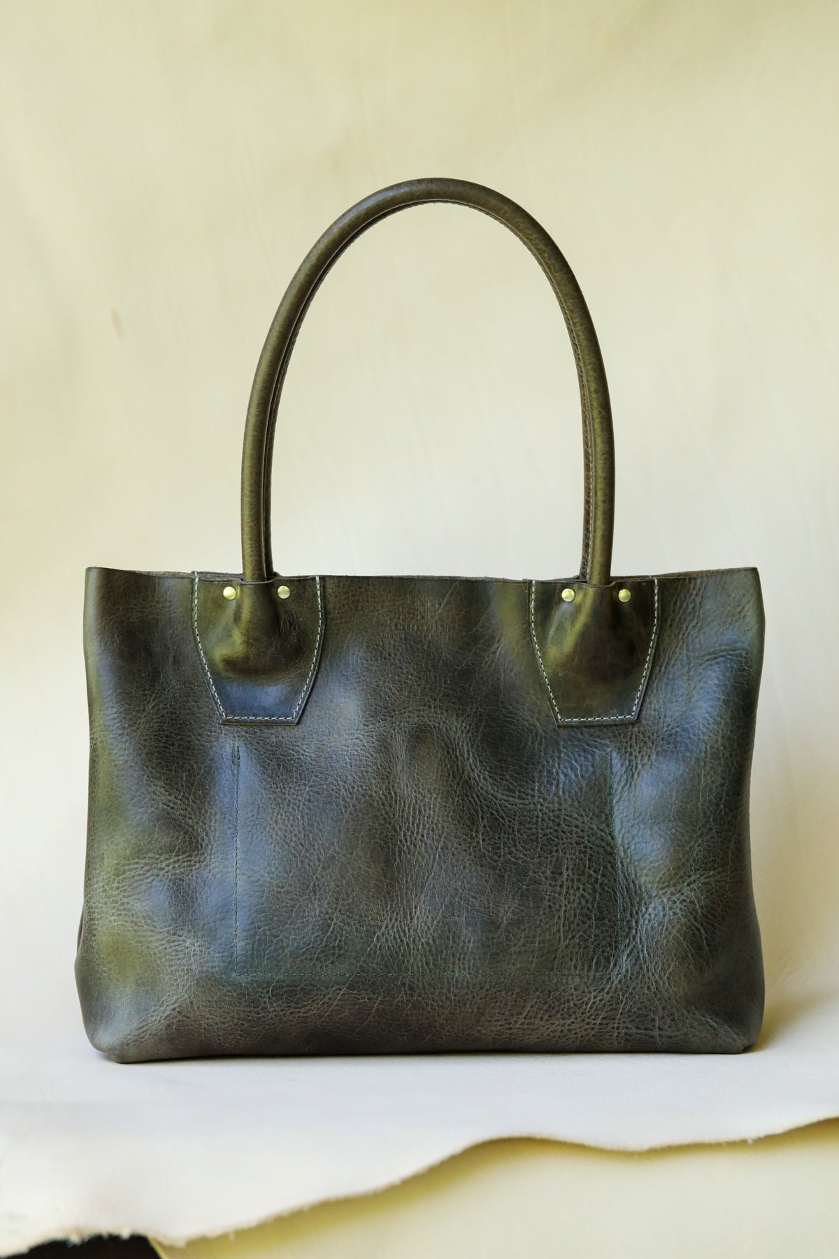 ready to ship. American Bison Diana Tote in Dark Grey