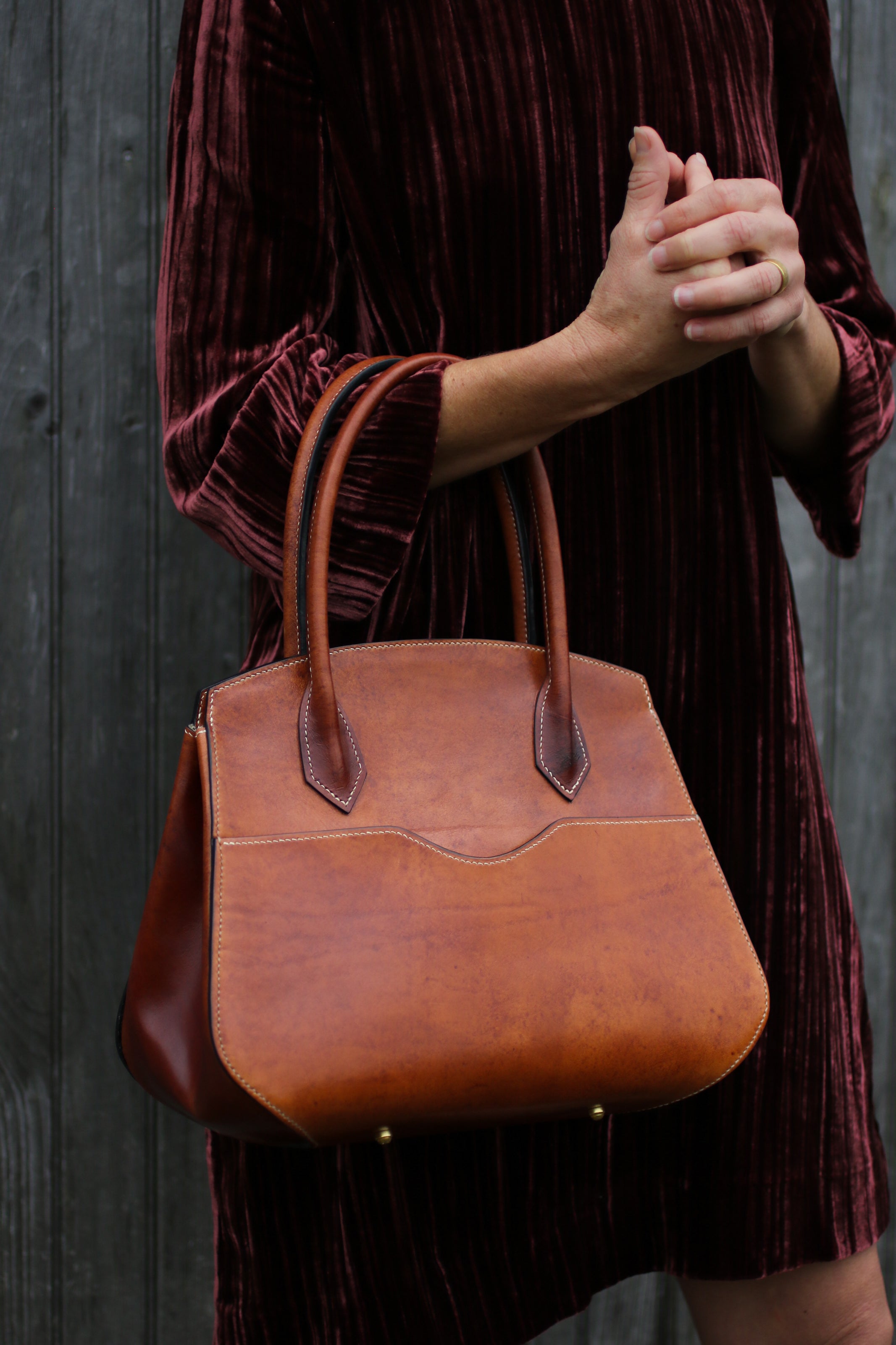 Designer Italian Leather Bag