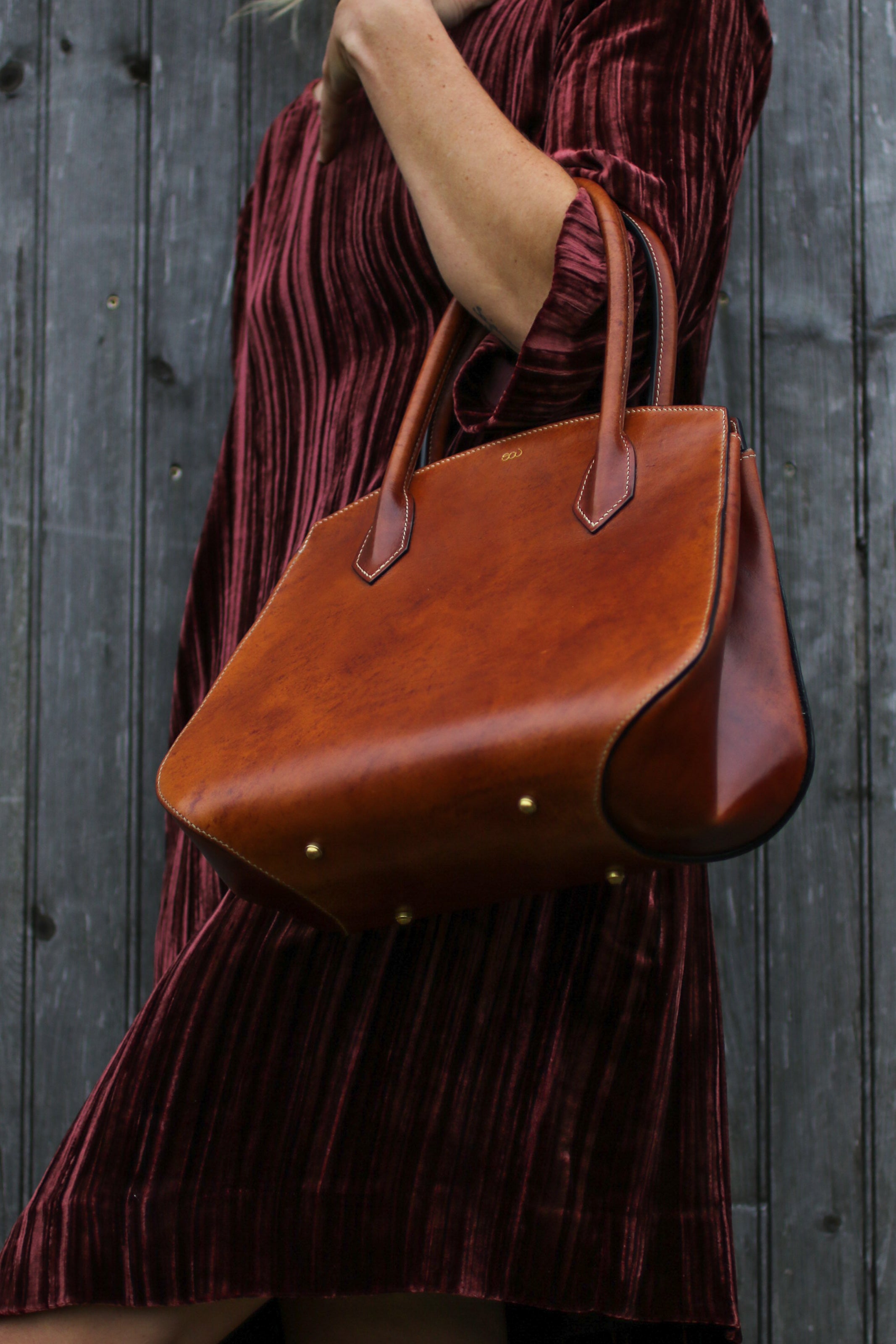 Designer Italian Leather Bag