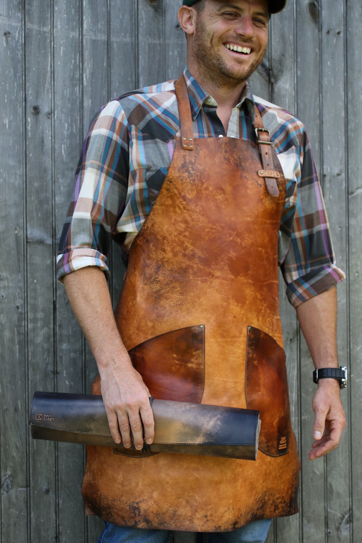 Old Timber Leather Apron