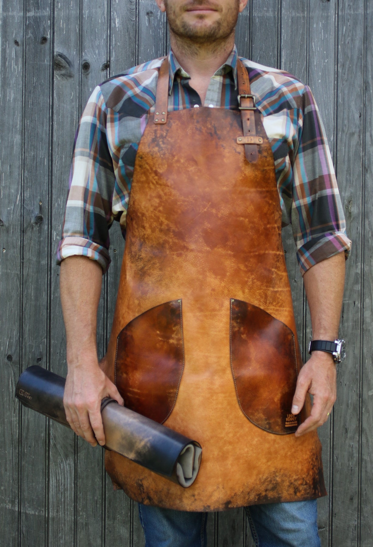 Old Timber Leather Apron