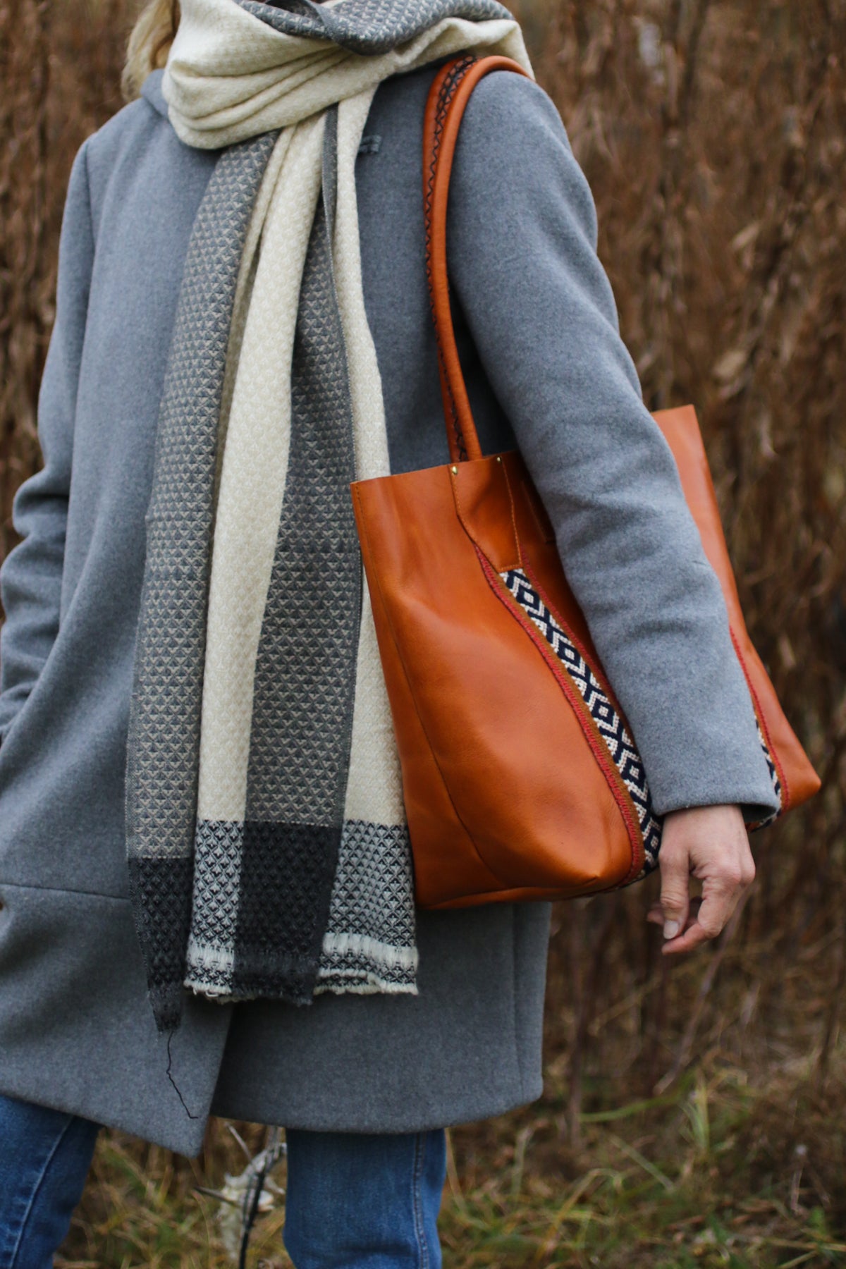 Italian leather Peru Tote