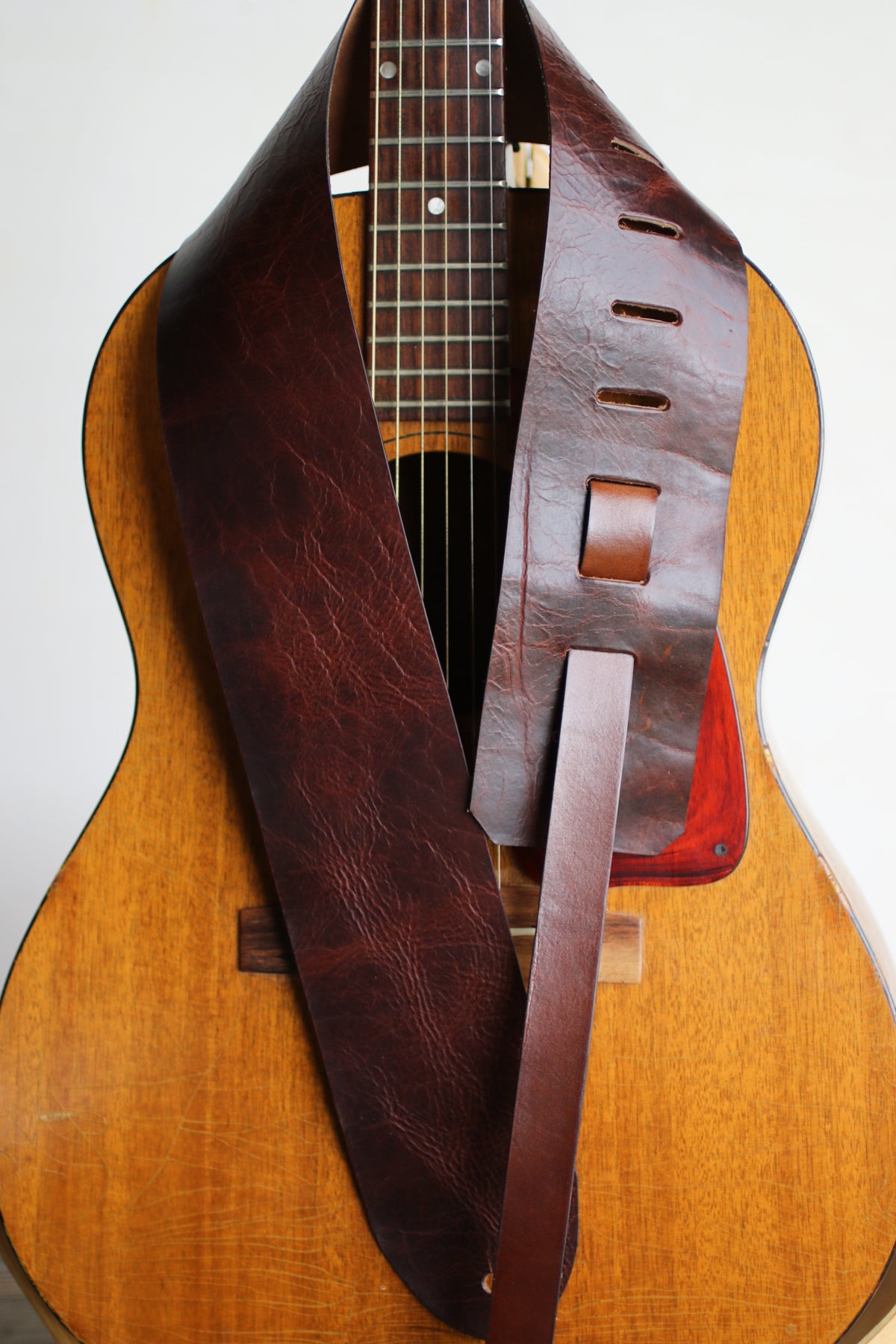 American Bison Leather Guitar Strap