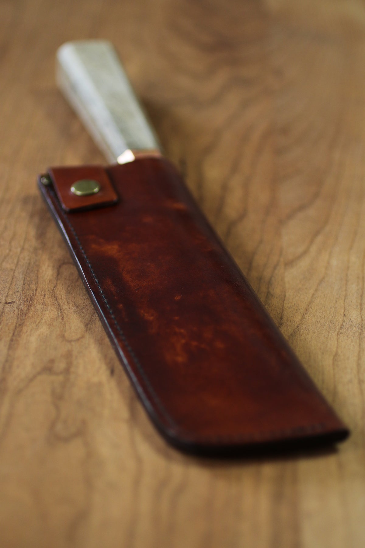 leather chef knife sheath