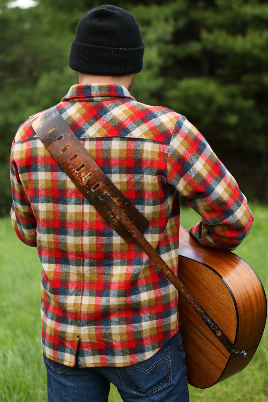 Boreal Forest Custom Guitar Strap