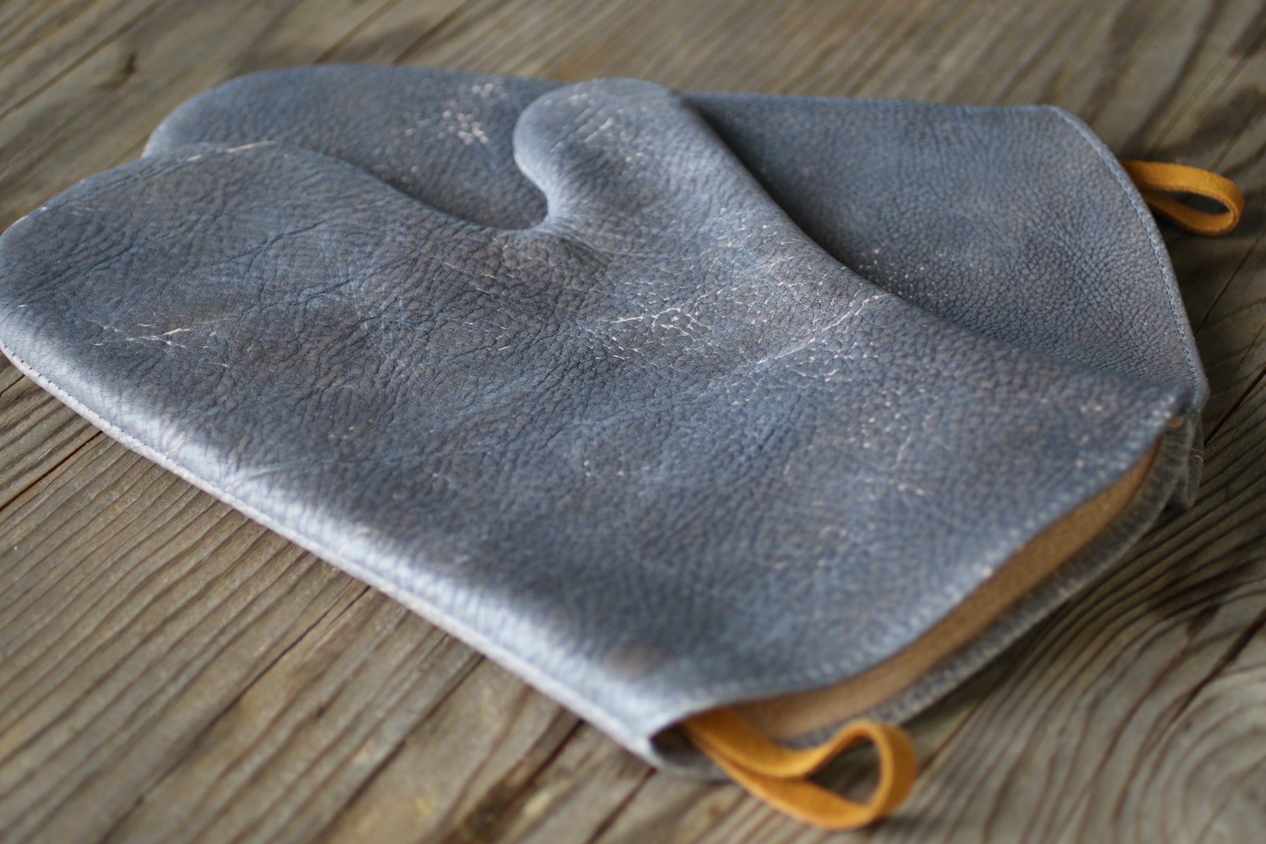 natural leather oven mitts grey