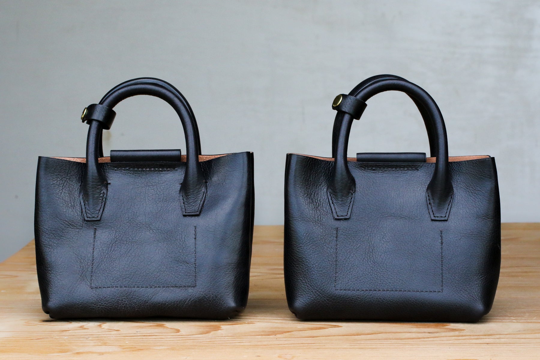 Mini Tote // Black (slightly imperfect)