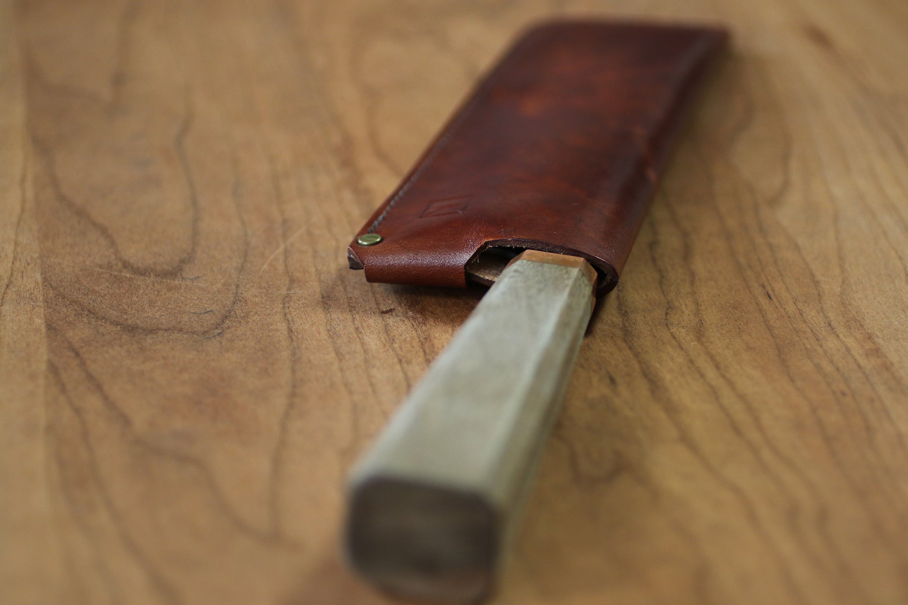 leather chef knife sheath